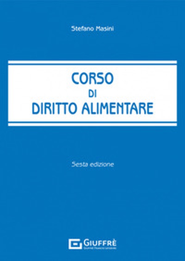 Corso di diritto alimentare - Librerie.coop