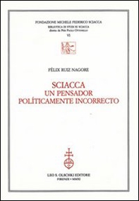 Sciacca. Un pensador políticamente incorrecto - Librerie.coop