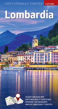 Lombardia. Carta stradale e turistica plastificata 1:325.000 - Librerie.coop