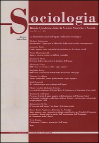 Sociologia. Rivista quadrimestrale di scienze storiche e sociali - Vol. 3 - Librerie.coop Sociologia. Rivista quadrimestrale di scienze storiche e sociali - Vol. 3 - Librerie.coop