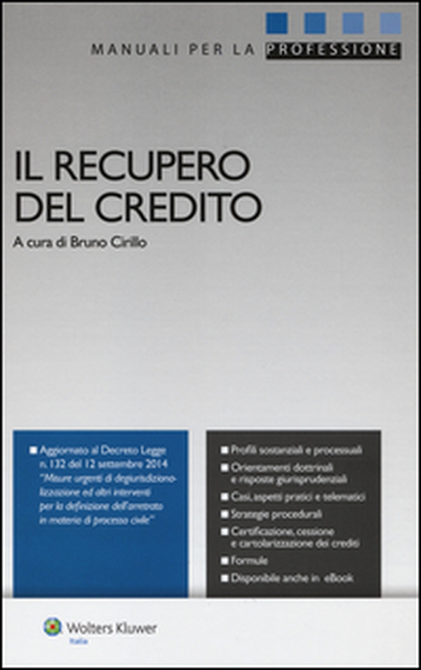 Il recupero del credito - Librerie.coop Il recupero del credito - Librerie.coop