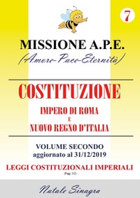 Costituzione Impero di Roma e Regno d'Italia - Vol. 2 - Librerie.coop
