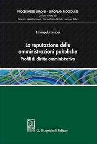La reputazione delle amministrazioni pubbliche. Profili di diritto amministrativo - Librerie.coop