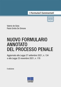 Nuovo formulario annotato del processo penale - Librerie.coop Nuovo formulario annotato del processo penale - Librerie.coop