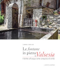Le fontane in pietra in Valsesia. Il diritto dell'acqua come conquista di civiltà - Librerie.coop Le fontane in pietra in Valsesia. Il diritto dell'acqua come conquista di civiltà - Librerie.coop