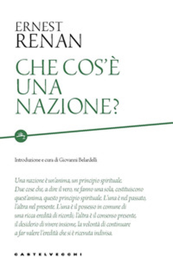 Che cos'è una nazione? - Librerie.coop Che cos'è una nazione? - Librerie.coop