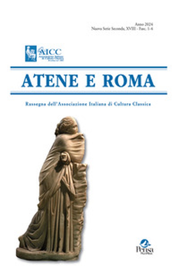 Atene e Roma. Rassegna dell'Associazione Italiana di Cultura Classica - Vol. 1-4 - Librerie.coop Atene e Roma. Rassegna dell'Associazione Italiana di Cultura Classica - Vol. 1-4 - Librerie.coop