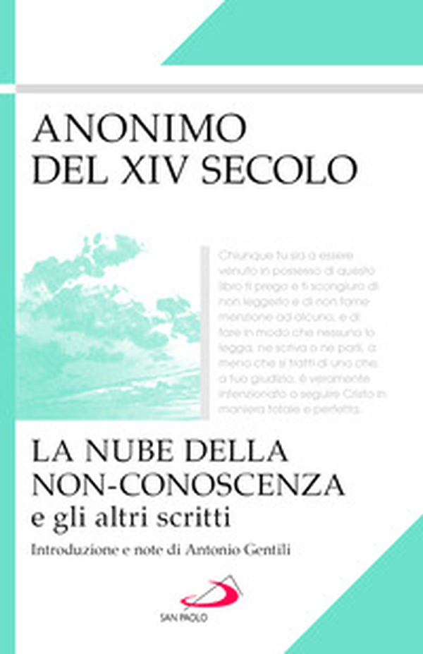 La nube della non-conoscenza e gli altri scritti - Librerie.coop