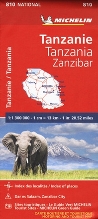 Tanzania Zanzibar 1:130.000 - Librerie.coop