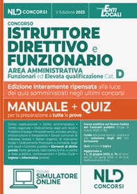 Istruttore direttivo e funzionario area amministrativa. Enti locali, categoria D. Manuale completo + quiz per la preparazione al concorso - Librerie.coop Istruttore direttivo e funzionario area amministrativa. Enti locali, categoria D. Manuale completo + quiz per la preparazione al concorso - Librerie.coop