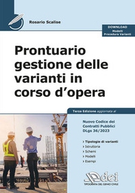 Prontuario gestione delle varianti in corso d'opera - Librerie.coop