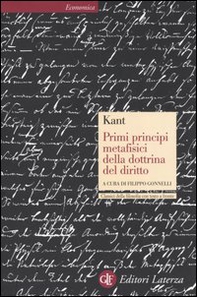 Primi principi metafisici della dottrina del diritto. Testo tedesco a fronte - Librerie.coop Primi principi metafisici della dottrina del diritto. Testo tedesco a fronte - Librerie.coop