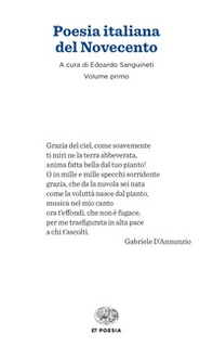 Poesia italiana del Novecento - Librerie.coop