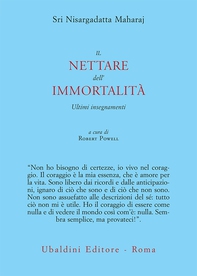 Il nettare dell'immortalità - Librerie.coop