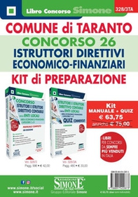 Comune di Taranto. Concorso 26 istruttori direttivi economico-finanziari. Kit di preparazione. Manuale + quiz - Librerie.coop Comune di Taranto. Concorso 26 istruttori direttivi economico-finanziari. Kit di preparazione. Manuale + quiz - Librerie.coop