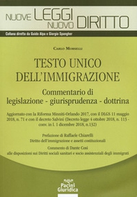 Testo unico dell'immigrazione. Commentario di legislazione, giurisprudenza, dottrina - Librerie.coop