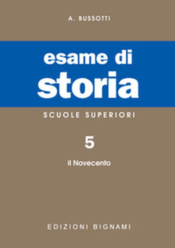 Esame di storia - Vol. 5 - Librerie.coop Esame di storia - Vol. 5 - Librerie.coop
