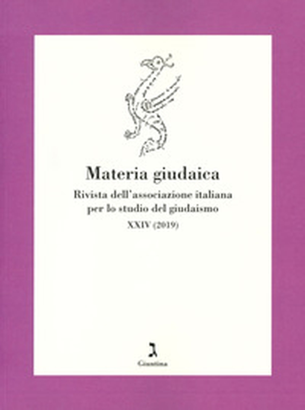 Materia giudaica. Rivista dell'Associazione italiana per lo studio del giudaismo - Librerie.coop Materia giudaica. Rivista dell'Associazione italiana per lo studio del giudaismo - Librerie.coop