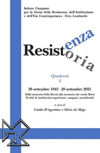 Resistenza resistoria: 28 settembre 1943-28 settembre 2021. Dalla memoria della libertà alla memoria che rende liberi. Profili di antifascisti napoletani, campani, meridionali - Librerie.coop