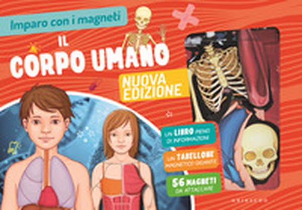 Il corpo umano. Imparo con i magneti - Librerie.coop Il corpo umano. Imparo con i magneti - Librerie.coop