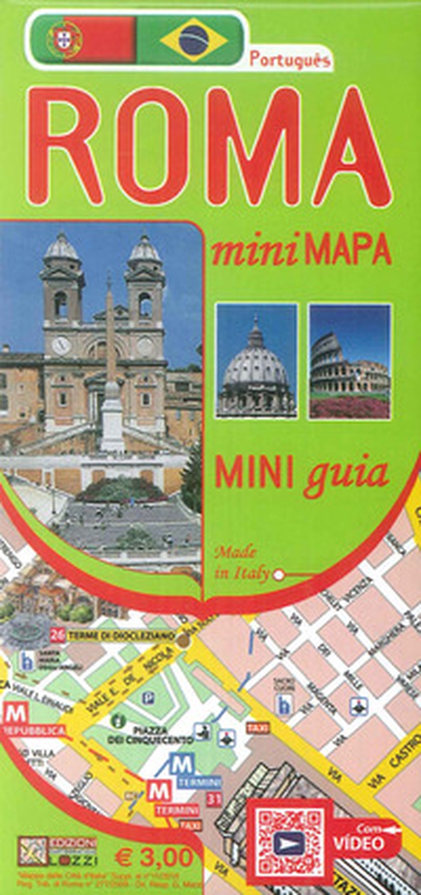 Roma mini map. Ediz. portoghese - Librerie.coop Roma mini map. Ediz. portoghese - Librerie.coop