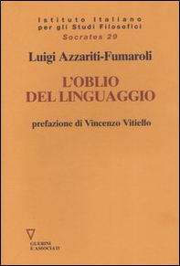L'oblio del linguaggio - Librerie.coop