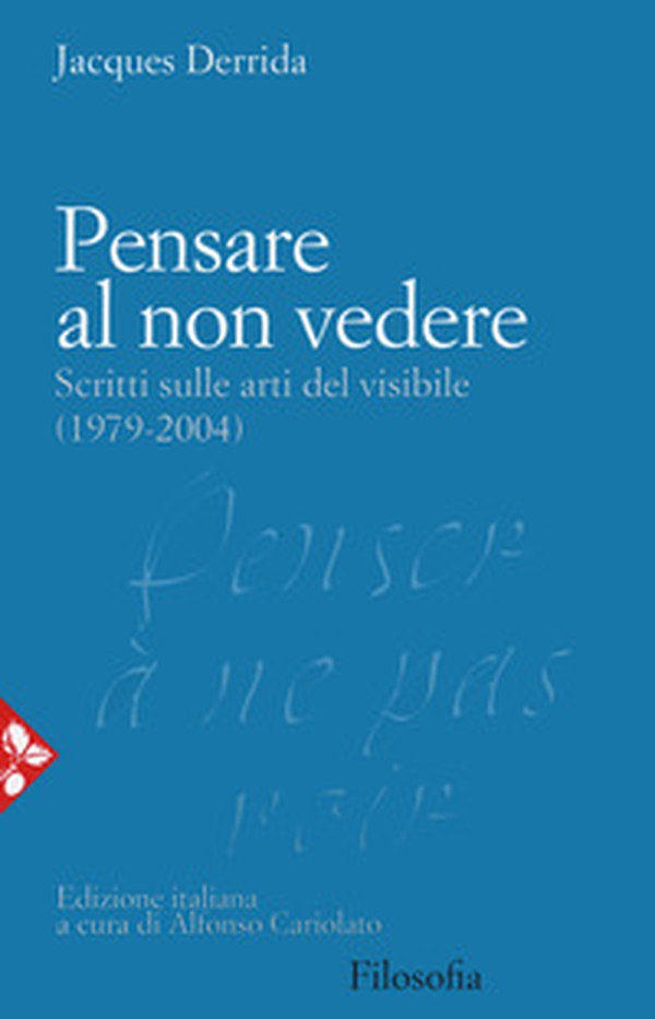 Pensare al non vedere. Scritti sulle arti del visibile (1979-2004) - Librerie.coop Pensare al non vedere. Scritti sulle arti del visibile (1979-2004) - Librerie.coop