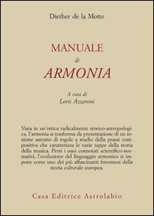 Manuale di armonia - Librerie.coop Manuale di armonia - Librerie.coop