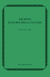 Archivio di storia della cultura - Librerie.coop