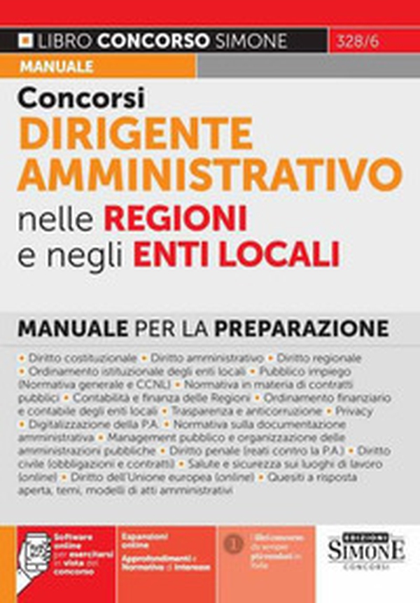 Concorsi dirigente amministrativo nelle regioni e negli enti locali. Manuale per la preparazione - Librerie.coop Concorsi dirigente amministrativo nelle regioni e negli enti locali. Manuale per la preparazione - Librerie.coop