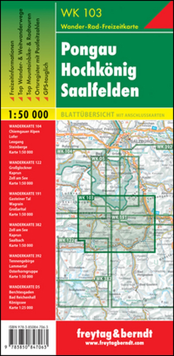 Pongau Hochkonig 1:50.000 - Librerie.coop Pongau Hochkonig 1:50.000 - Librerie.coop