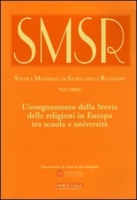 SMSR. Studi e materiali di storia delle religioni - Librerie.coop