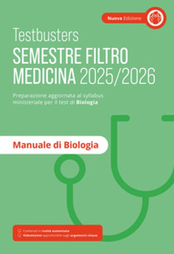 Testbusters. Manuale di biologia. Semestre filtro 2025/2026 - Librerie.coop