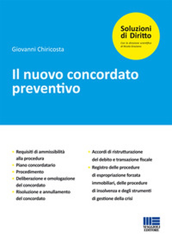 Il nuovo concordato preventivo - Librerie.coop Il nuovo concordato preventivo - Librerie.coop