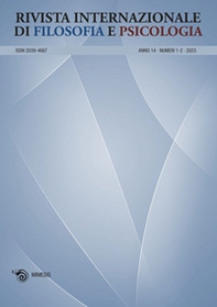 Rivista internazionale di filosofia e psicologia - Vol. 1-2 - Librerie.coop