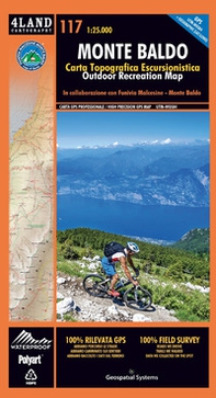 Monte Baldo. Carta topografica-escursionistica 1:25.000. Ediz. italiana, inglese e tedesca - Librerie.coop