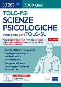 EdiTEST. Scienze psicologiche. 3000 Quiz - Librerie.coop EdiTEST. Scienze psicologiche. 3000 Quiz - Librerie.coop