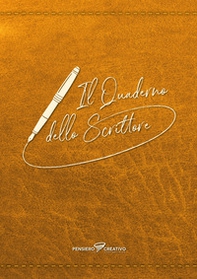 Il quaderno dello scrittore. Copertina arancione - Librerie.coop