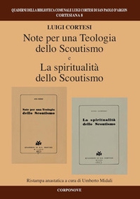 Note per una teologia dello scoutismo-La spiritualità dello scoutismo - Librerie.coop