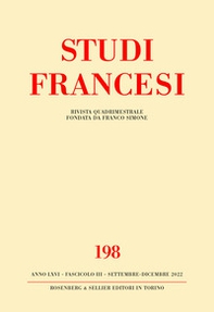 Studi francesi - Vol. 198 - Librerie.coop Studi francesi - Vol. 198 - Librerie.coop