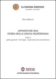 Appunti per una storia della lingua neopersiana - Librerie.coop