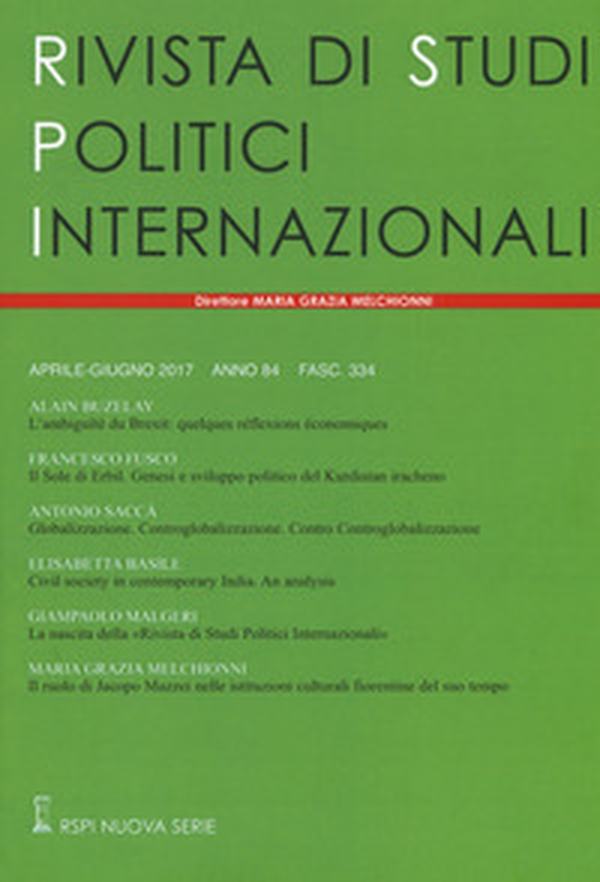 Rivista di studi politici internazionali - Librerie.coop Rivista di studi politici internazionali - Librerie.coop