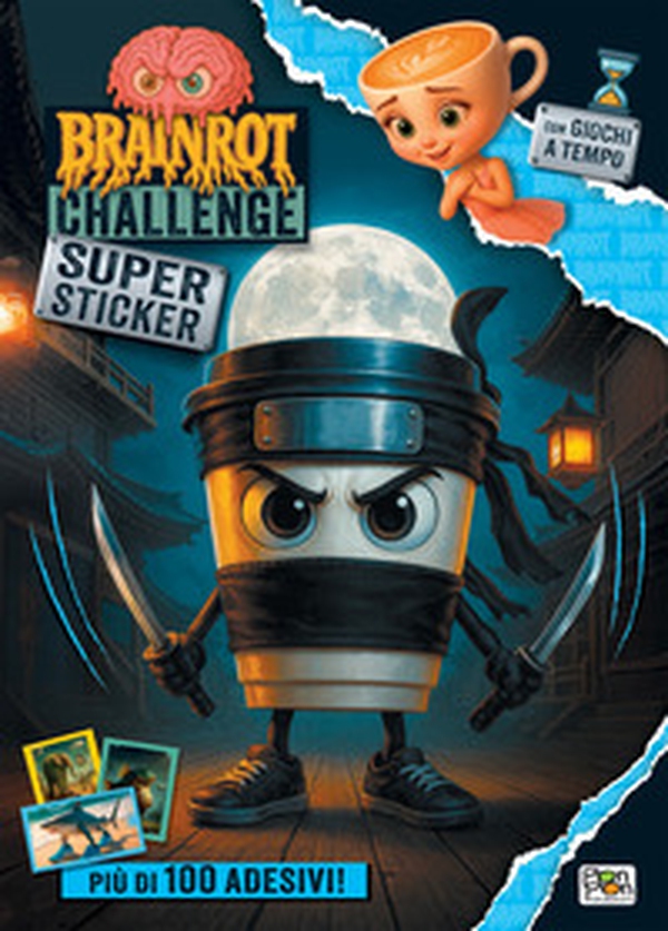 Brainrot challenge. Super sticker - Librerie.coop Brainrot challenge. Super sticker - Librerie.coop