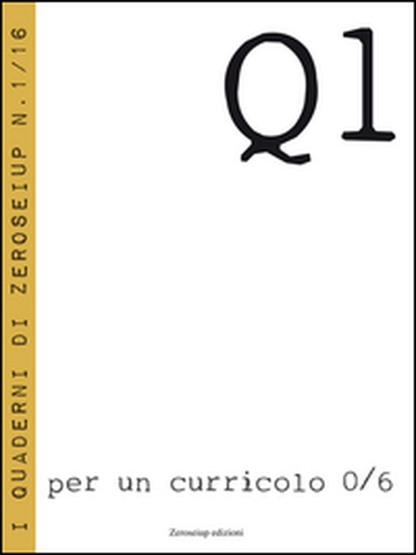 Per un curricolo 0/6 - Librerie.coop Per un curricolo 0/6 - Librerie.coop