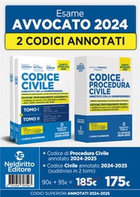 Kit Codice civile + Procedura civile annotato con la giurisprudenza per l'esame di avvocato 2024 - Librerie.coop Kit Codice civile + Procedura civile annotato con la giurisprudenza per l'esame di avvocato 2024 - Librerie.coop