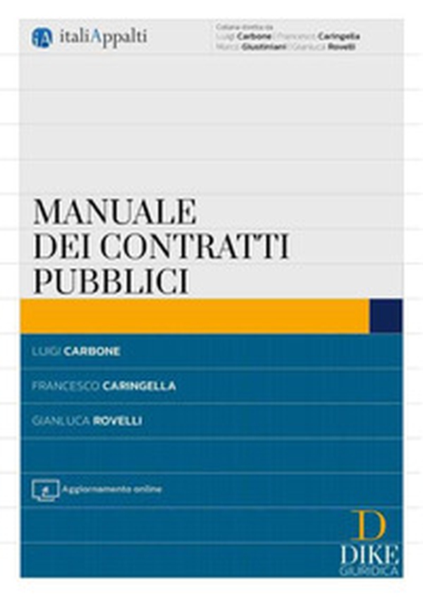 Manuale dei contratti pubblici - Librerie.coop Manuale dei contratti pubblici - Librerie.coop