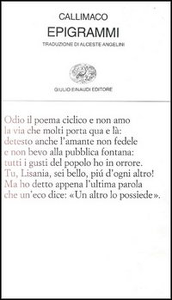 Epigrammi - Librerie.coop