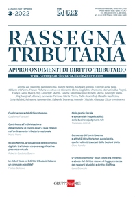 Rassegna Tributaria 3/2022 - Librerie.coop