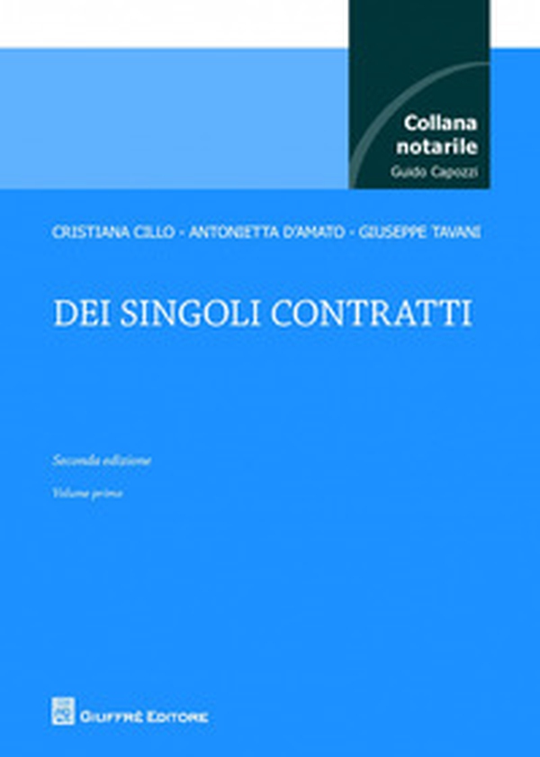 Dei singoli contratti - Librerie.coop Dei singoli contratti - Librerie.coop
