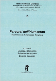 Percorsi dell'Humanum. Studi in onore di Francesco Conigliaro - Librerie.coop